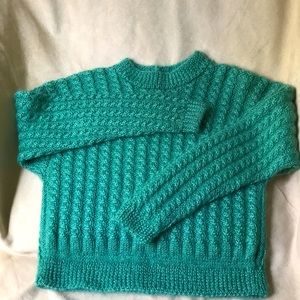 Handmade mohair sweater